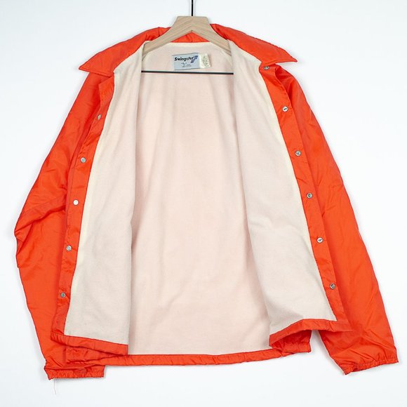Vintage USA Swingster Orange Nylon Jacket - Picture 2 of 4